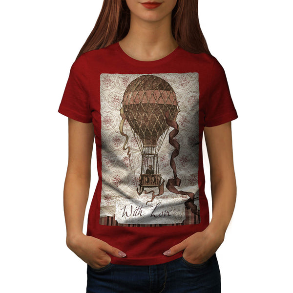 Old Post Card Womens T-Shirt