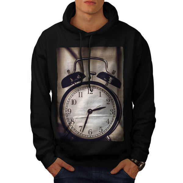 Vintage Old Clock Mens Hoodie