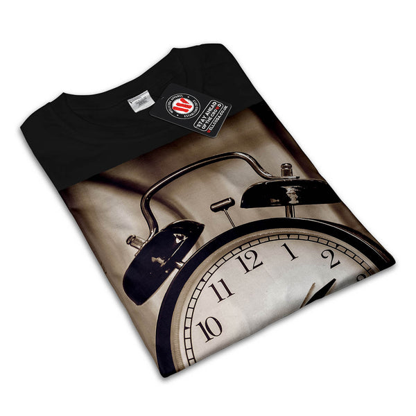 Vintage Old Clock Womens T-Shirt