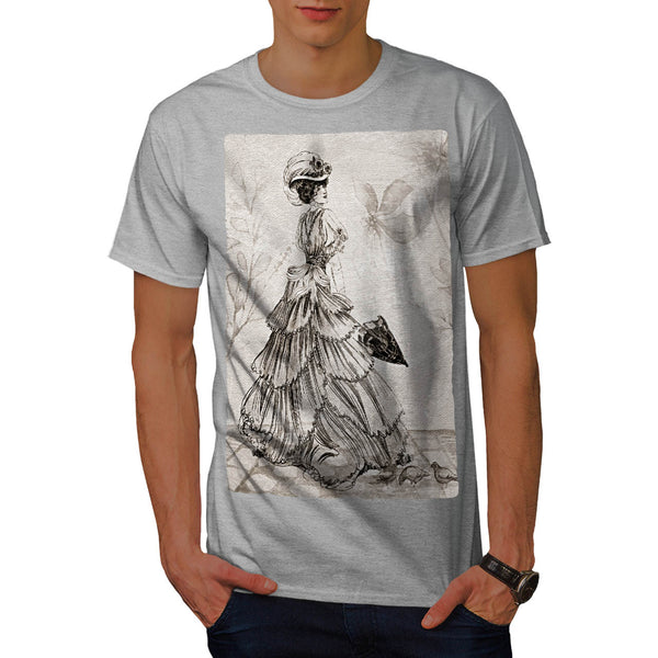 Retro Woman Look Mens T-Shirt