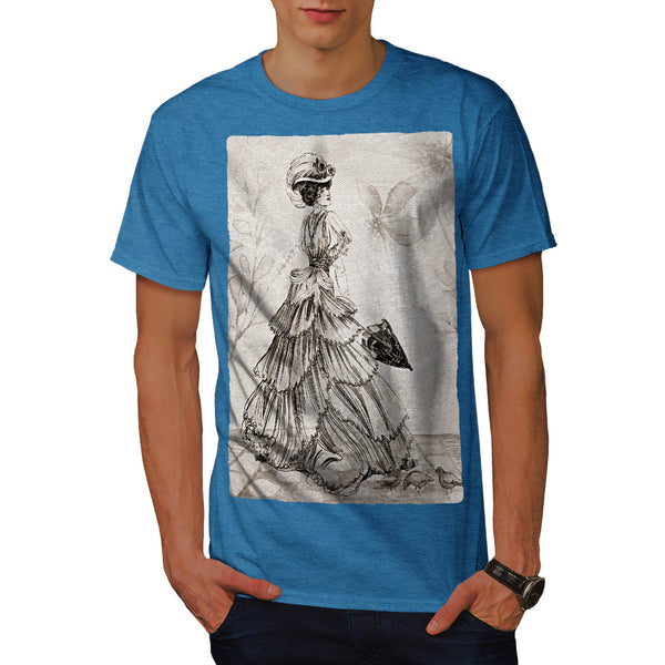 Retro Woman Look Mens T-Shirt