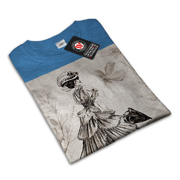 Retro Woman Look Mens T-Shirt