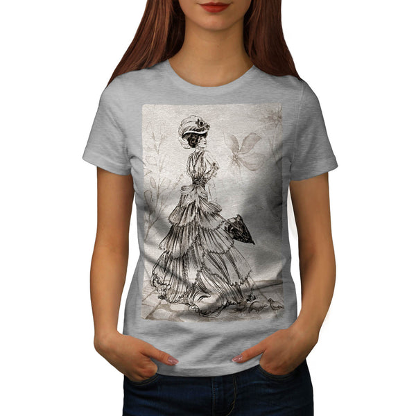 Retro Woman Look Womens T-Shirt