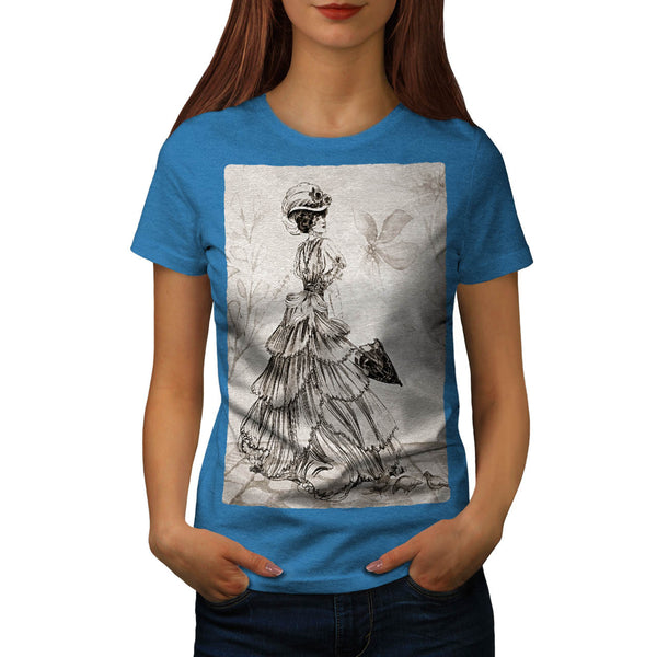 Retro Woman Look Womens T-Shirt