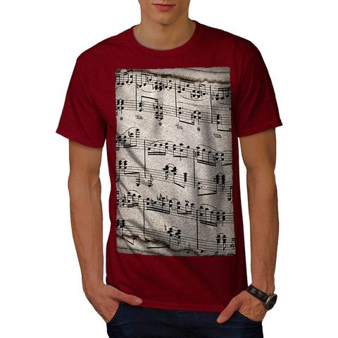Music Key Notes Mens T-Shirt