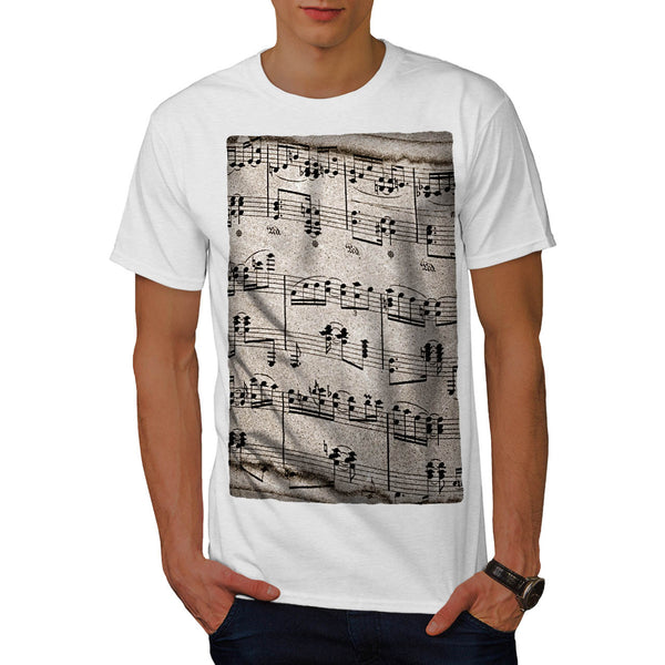 Music Key Notes Mens T-Shirt