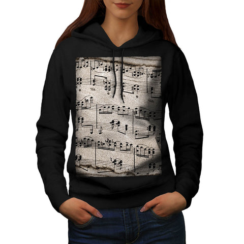 Music Key Notes Womens Hoodie