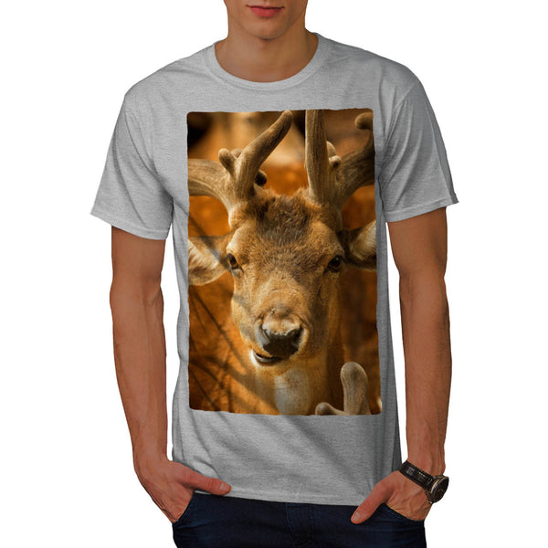 Funny Deer Animal Mens T-Shirt