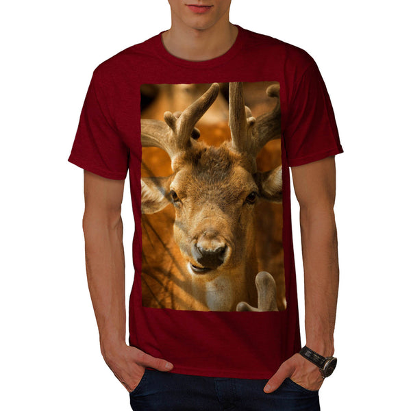 Funny Deer Animal Mens T-Shirt
