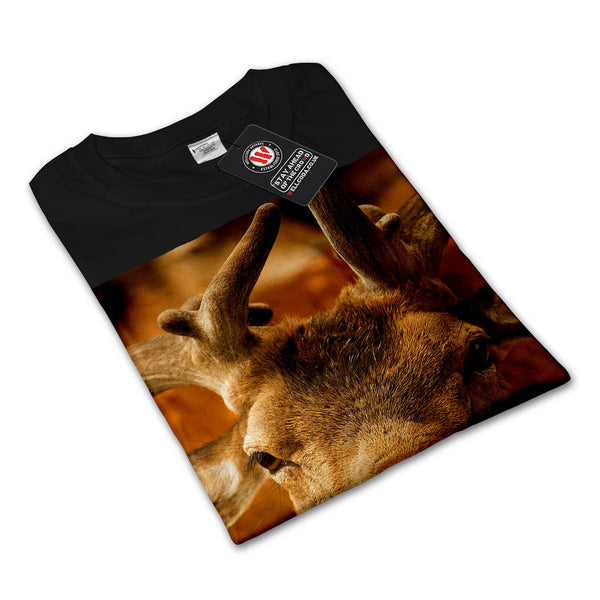 Funny Deer Animal Mens Long Sleeve T-Shirt
