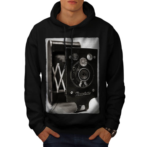 Retro Photo Camera Mens Hoodie