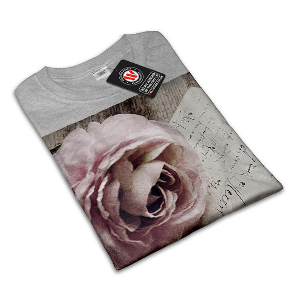 Retro Post Card Womens T-Shirt