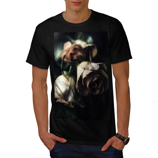 Dead Red Roses Mens T-Shirt