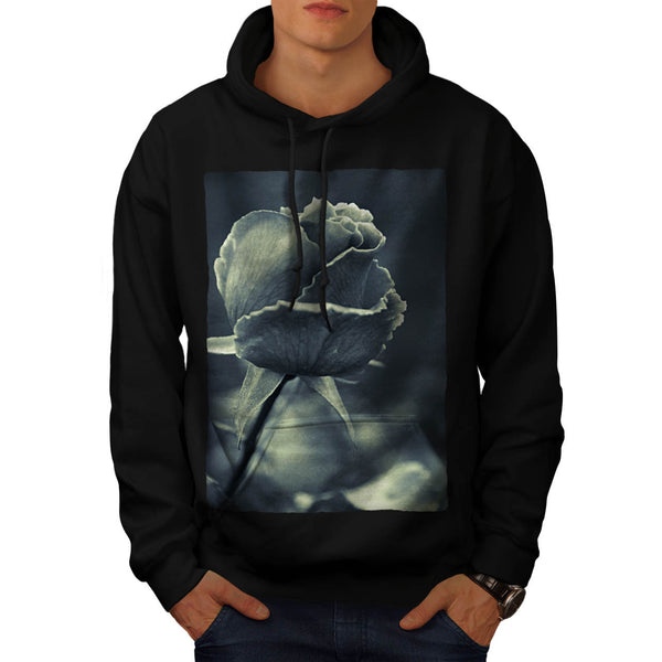 Young Red Rose Mens Hoodie