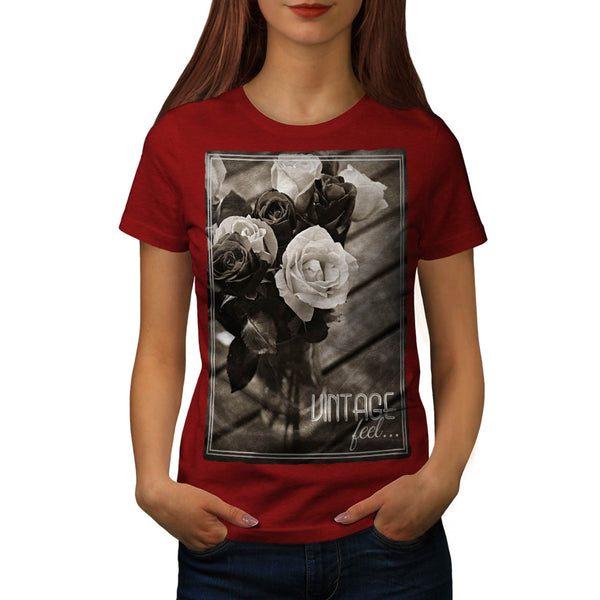 Old Vintage Feel Womens T-Shirt