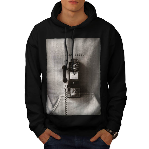 Vintage Telephone Mens Hoodie