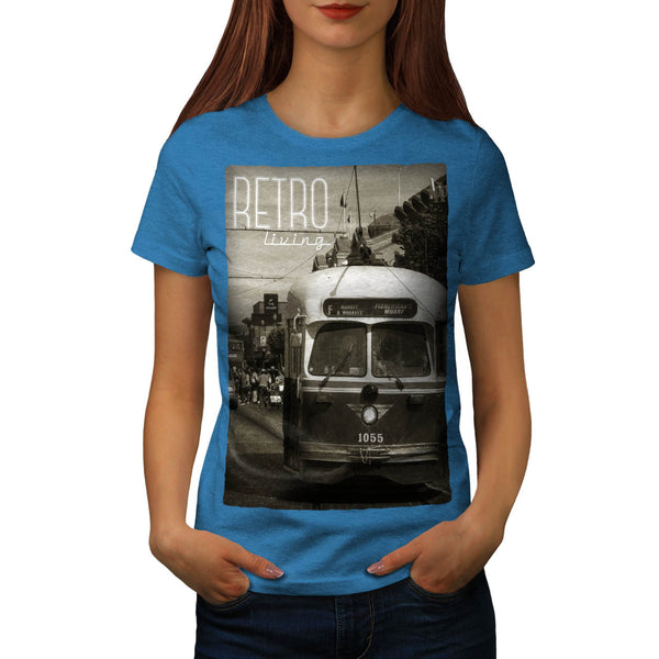 Retro Town Life Womens T-Shirt