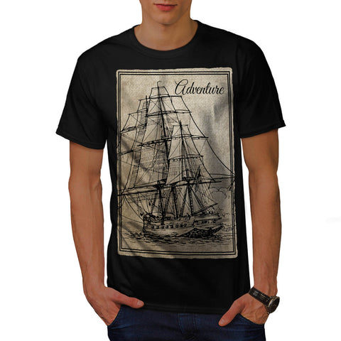 Old Classic Sailboat Mens T-Shirt
