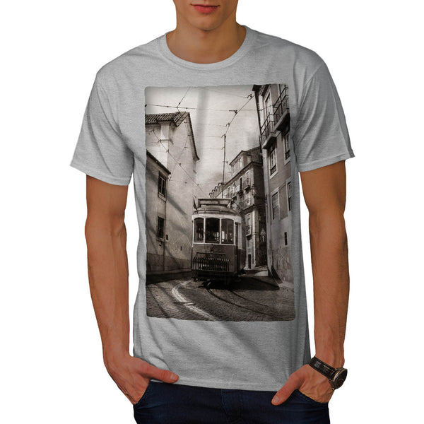 City Cable Car Ride Mens T-Shirt