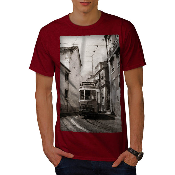 City Cable Car Ride Mens T-Shirt