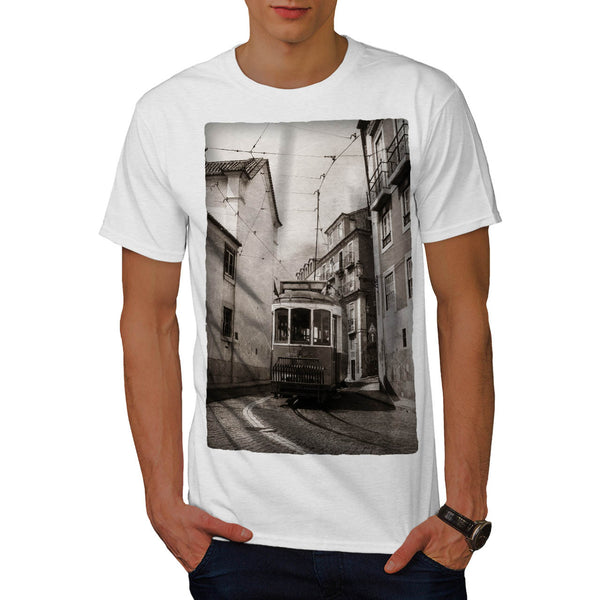 City Cable Car Ride Mens T-Shirt