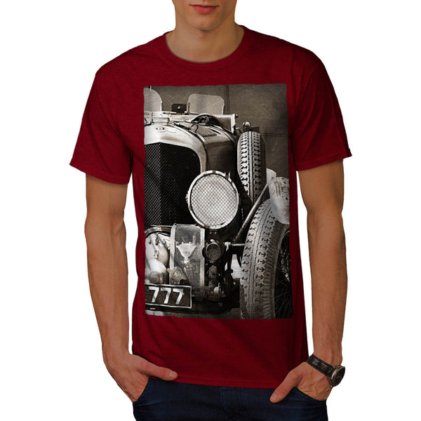 Old Retro Car Mens T-Shirt