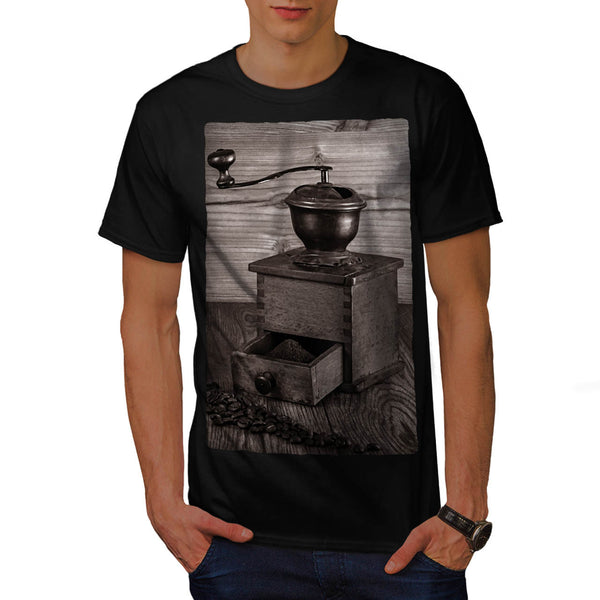 Old Coffee Beans Mens T-Shirt