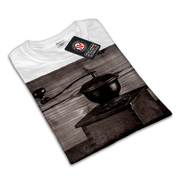 Old Coffee Beans Womens T-Shirt