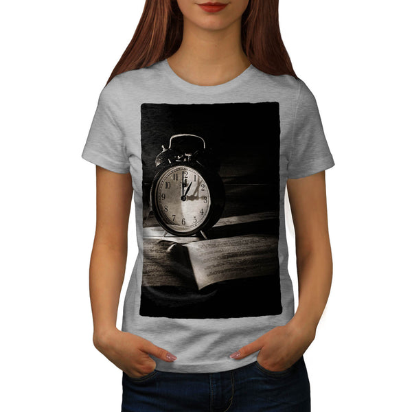 Old Classic Clock Womens T-Shirt