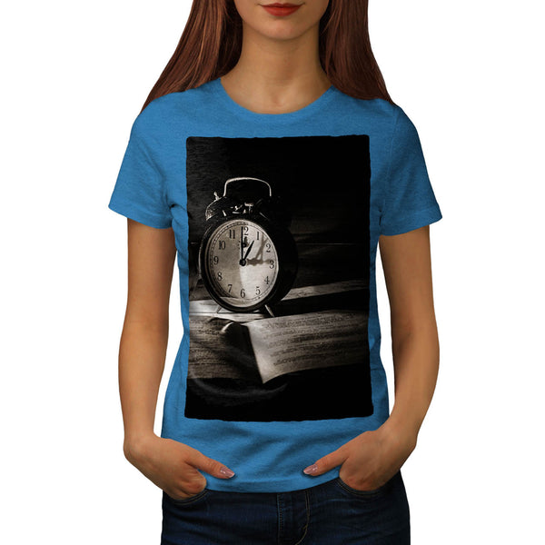 Old Classic Clock Womens T-Shirt