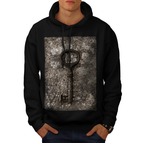 Old Door Key Mens Hoodie