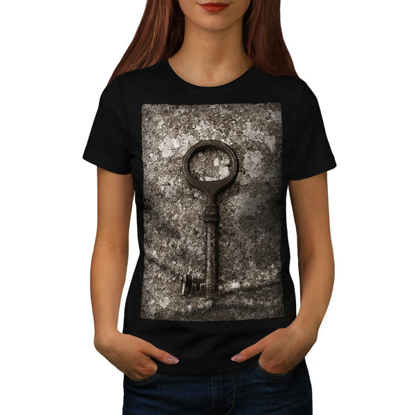 Old Door Key Womens T-Shirt