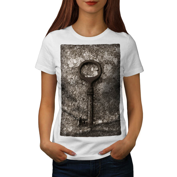 Old Door Key Womens T-Shirt