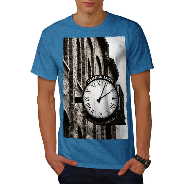 Vintage City Clock Mens T-Shirt
