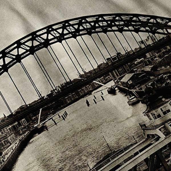 Retro City Bridge Mens Hoodie