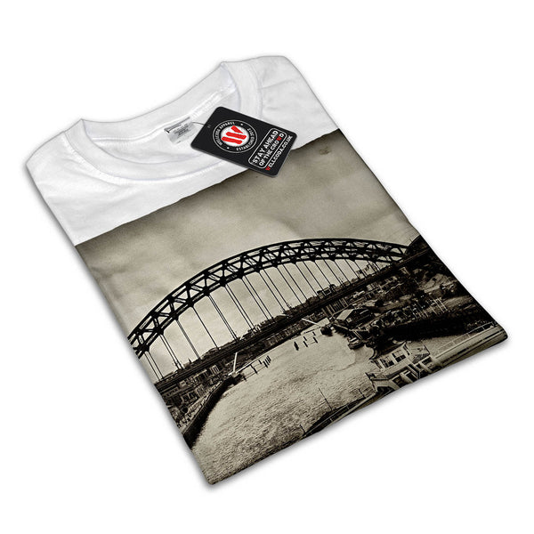 Retro City Bridge Mens T-Shirt