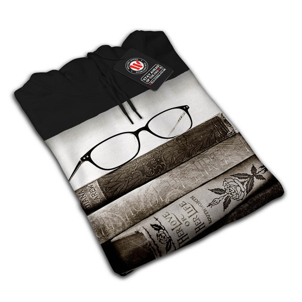 Old Collection Books Mens Hoodie