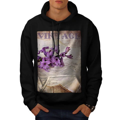 Vintage Love Letter Mens Hoodie