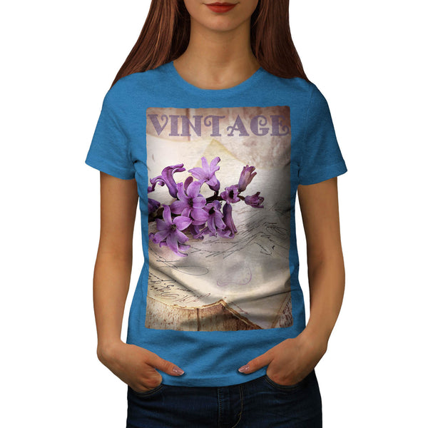 Vintage Love Letter Womens T-Shirt