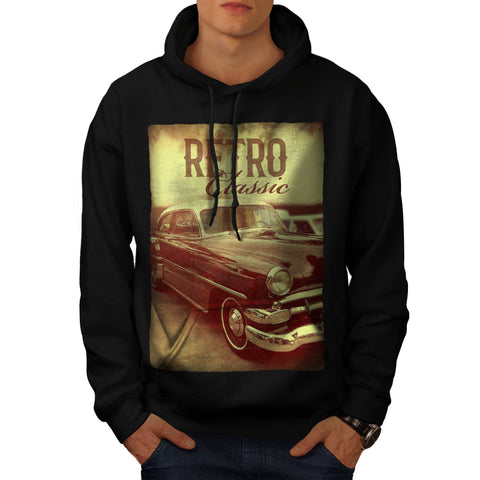 Retro Classic Ride Mens Hoodie