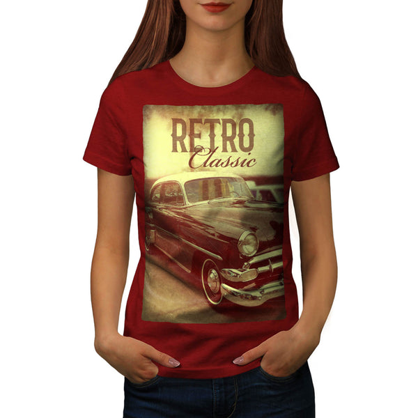 Retro Classic Ride Womens T-Shirt