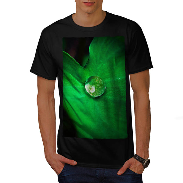 Green Water Lily Mens T-Shirt