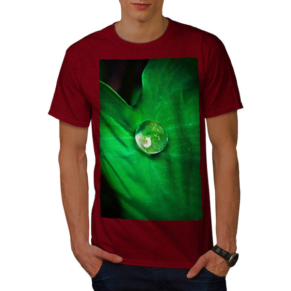 Green Water Lily Mens T-Shirt