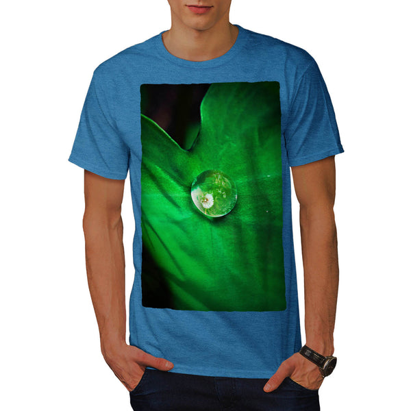 Green Water Lily Mens T-Shirt