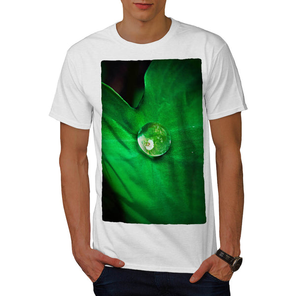 Green Water Lily Mens T-Shirt