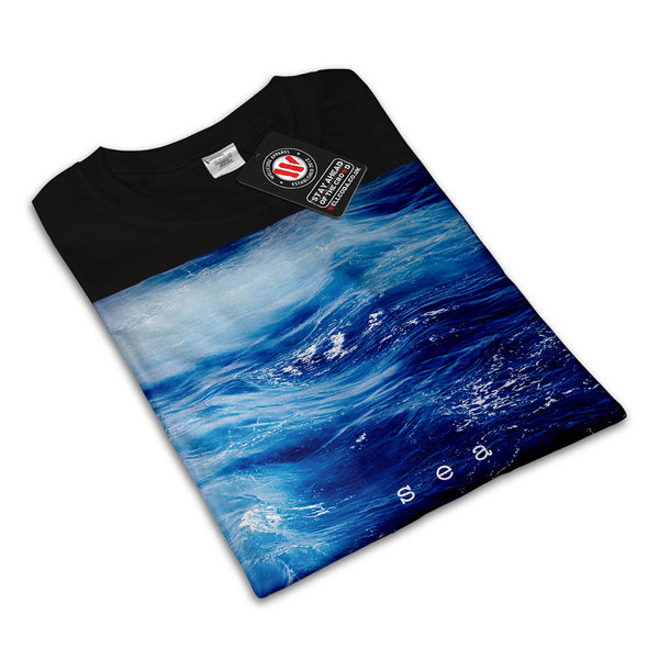 Beautiful Blue Sea Mens T-Shirt