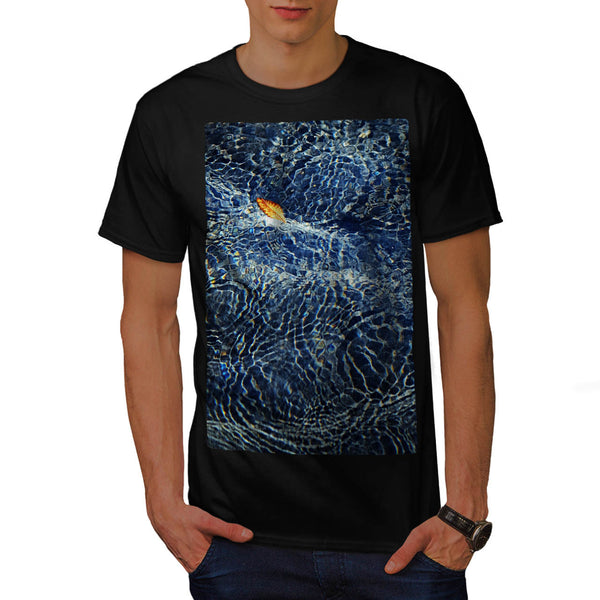Clear Water Ripple Mens T-Shirt