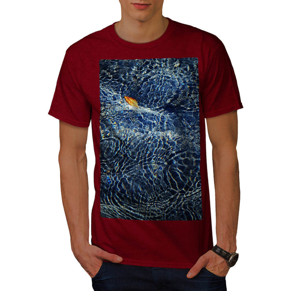 Clear Water Ripple Mens T-Shirt