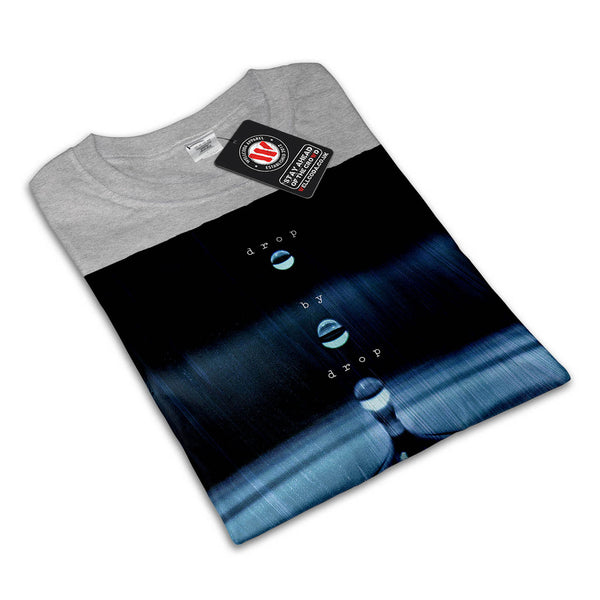 Fresh Rain Drops Womens T-Shirt