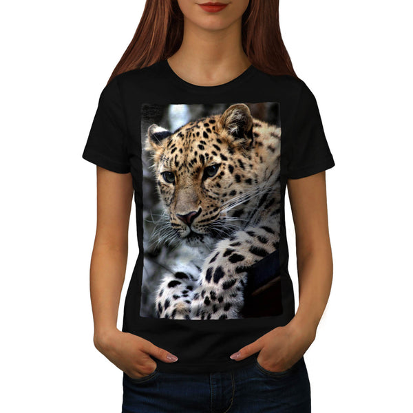 Wild Leopard Look Womens T-Shirt